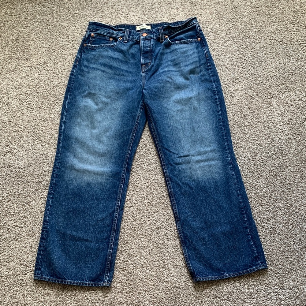 Madewell Women's Straight Leg Jeans - Blue